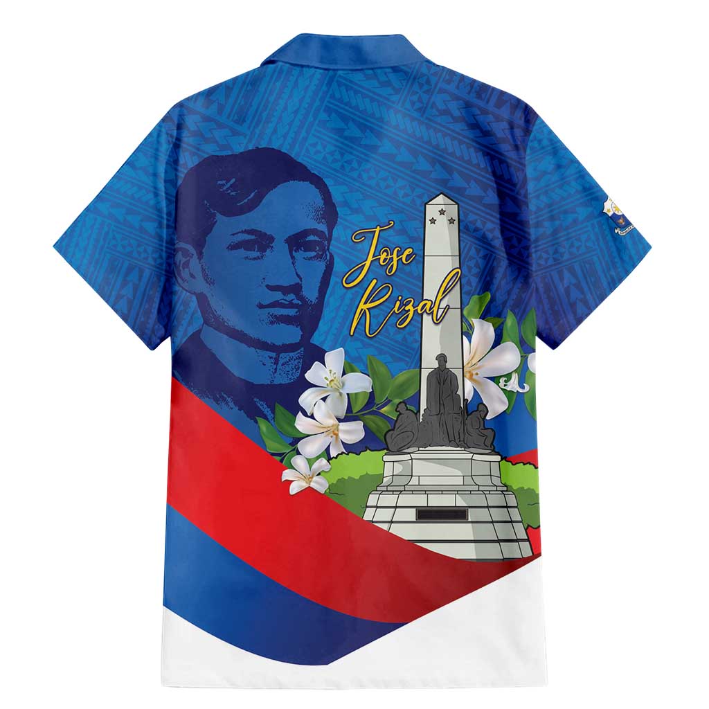Philippines Rizal Day Family Matching Mermaid Dress and Hawaiian Shirt Filipino Motto Stella Polynesian Pattern LT14 - Polynesian Pride