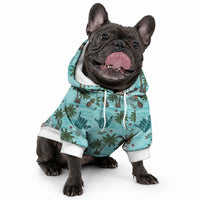 Aloha Hawaii Surfing Tropical Seamless Pet Hoodie LT14 - Polynesian Pride