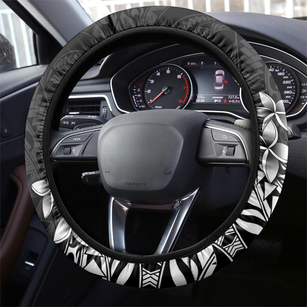 Hawaii Surfing Steering Wheel Cover Born To Surf Tiki Hawaiian Pattern LT14 - Polynesian Pride