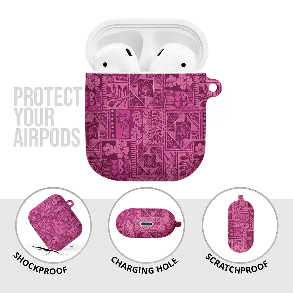 Hawaii Rainforest Beach Tropical Flowers AirPods Case