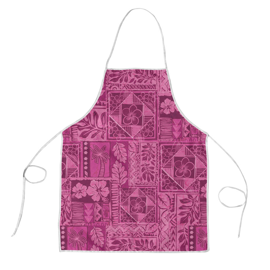 Hawaii Rainforest Beach Tropical Flowers Apron