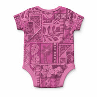 Hawaii Rainforest Beach Tropical Flowers Baby Onesie LT14 - Polynesian Pride