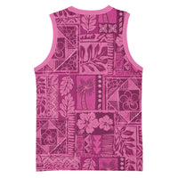 Hawaii Rainforest Beach Tropical Flowers Basketball Jersey