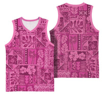 Hawaii Rainforest Beach Tropical Flowers Basketball Jersey