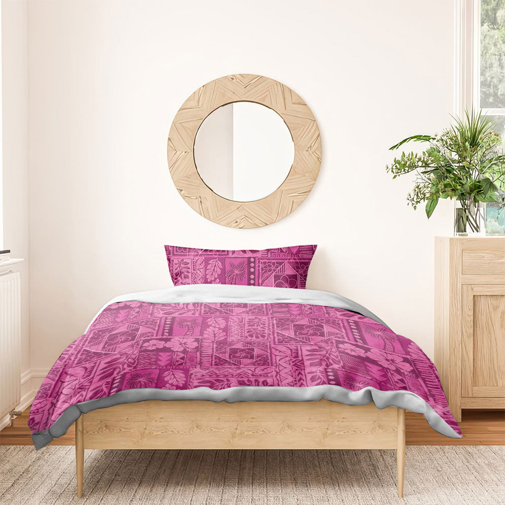 Hawaii Rainforest Beach Tropical Flowers Bedding Set