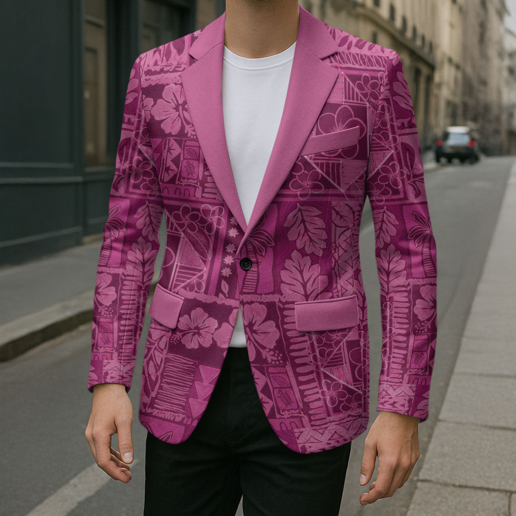 Hawaii Rainforest Beach Tropical Flowers Blazer