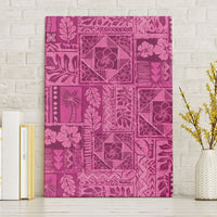 Hawaii Rainforest Beach Tropical Flowers Canvas Wall Art LT14 Without Frame Pink - Polynesian Pride