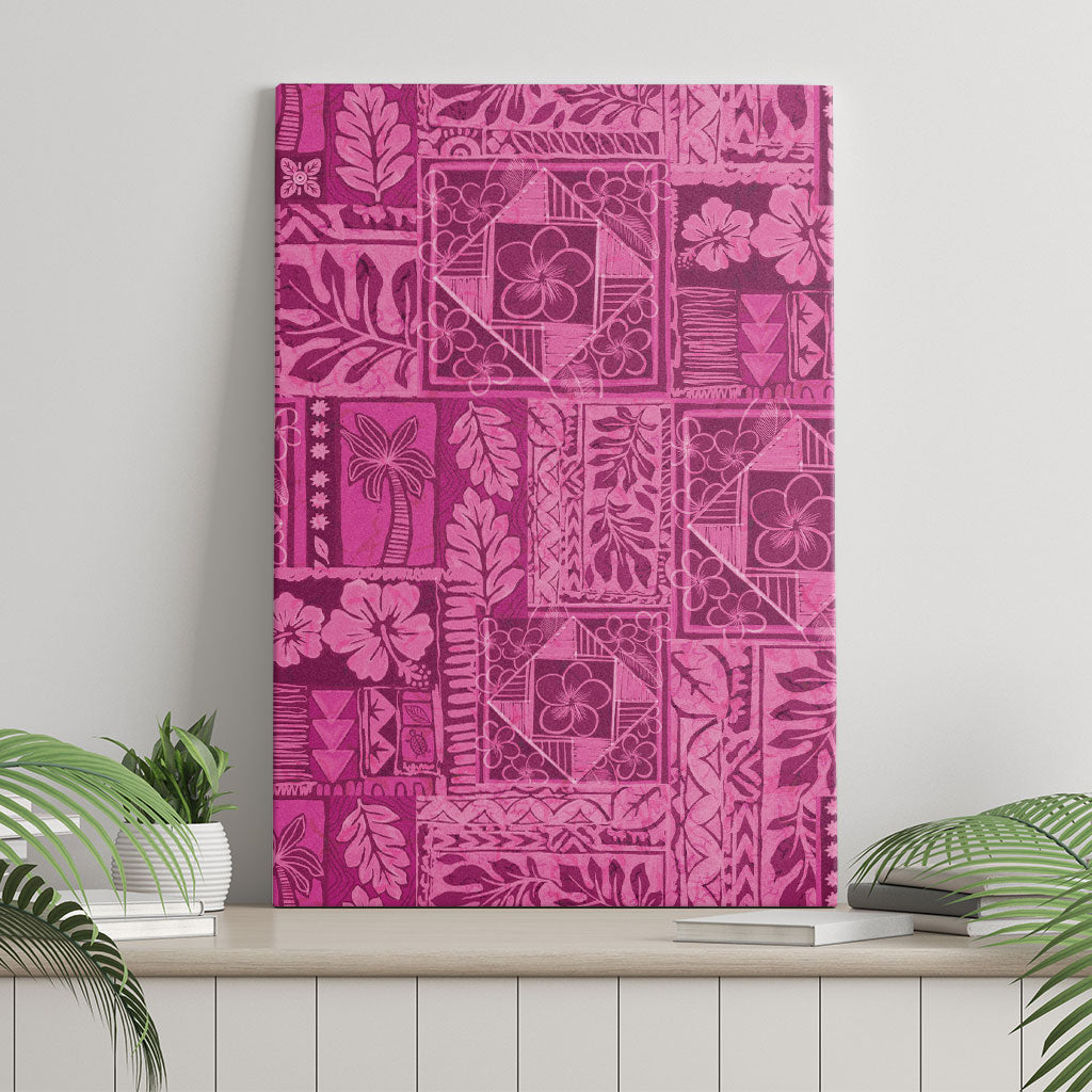 Hawaii Rainforest Beach Tropical Flowers Canvas Wall Art LT14 - Polynesian Pride