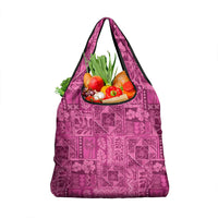 Hawaii Rainforest Beach Tropical Flowers Grocery Bag