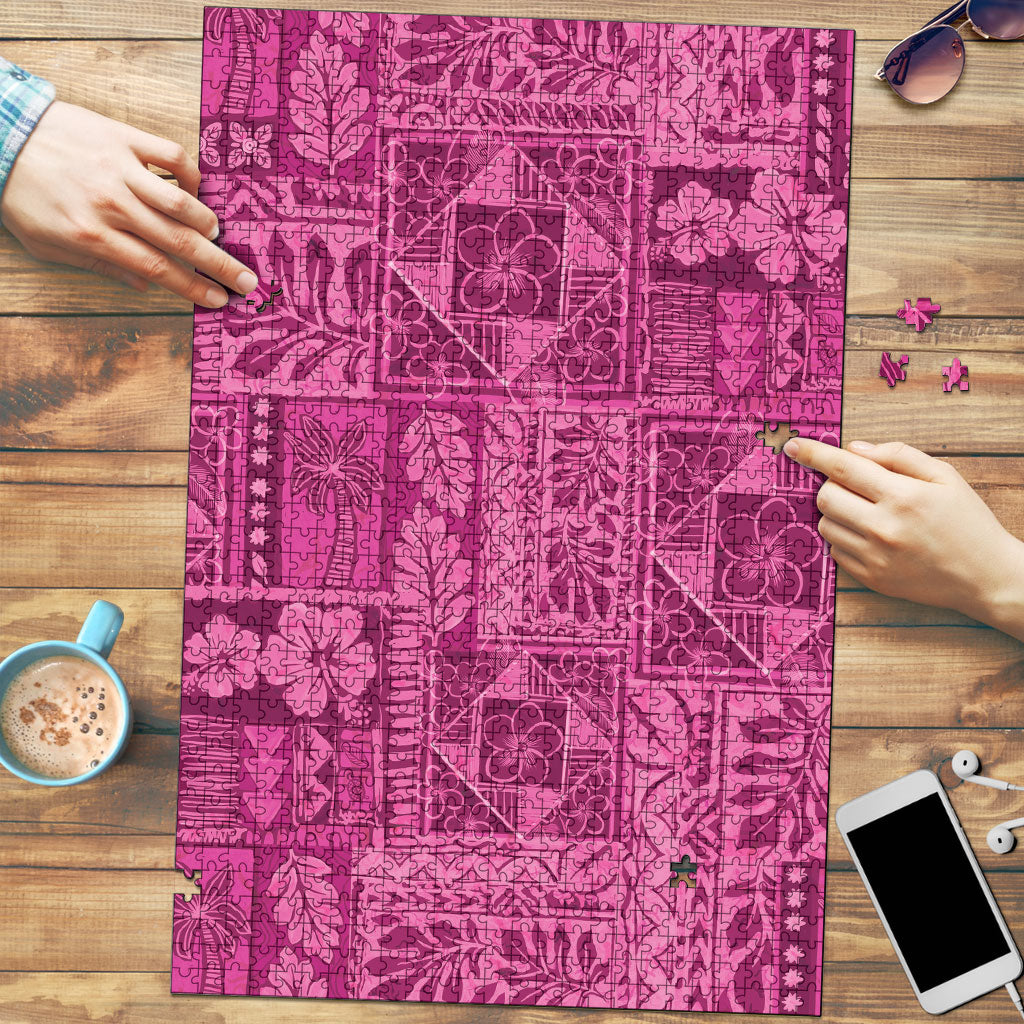 Hawaii Rainforest Beach Tropical Flowers Puzzle