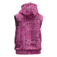 Hawaii Rainforest Beach Tropical Flowers Sleeveless Hoodie