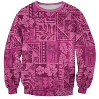 Hawaii Rainforest Beach Tropical Flowers Sweatshirt