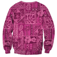 Hawaii Rainforest Beach Tropical Flowers Sweatshirt