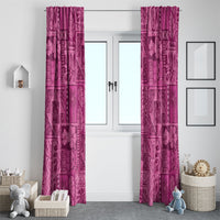 Hawaii Rainforest Beach Tropical Flowers Window Curtain LT14 - Polynesian Pride