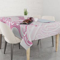 New Zealand Manta Ray Tattoo Tablecloth Aotearoa Maori Haehae Pink LT14 - Polynesian Pride