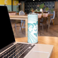 Polynesia Cervical Cancer Awareness Month Skinny Tumbler Polynesian Women Faith Hope Love! LT14 - Polynesian Pride