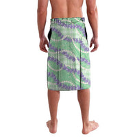Pastel Green Hawaii Palaka Honohono Pikake Lavalava Hawaiian Orchid Lei Polynesian Pattern - Polynesian Pride