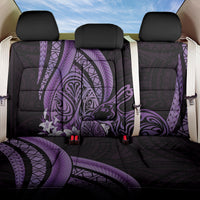 Purple Polynesia Easter Day Back Car Seat Cover Eggs With Bunny Polynesian Pattern LT14 One Size Purple - Polynesian Pride