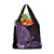 Purple Polynesia Easter Day Grocery Bag Eggs With Bunny Polynesian Pattern