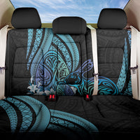 Turquoise Polynesia Easter Day Back Car Seat Cover Eggs With Bunny Polynesian Pattern LT14 One Size Turquoise - Polynesian Pride