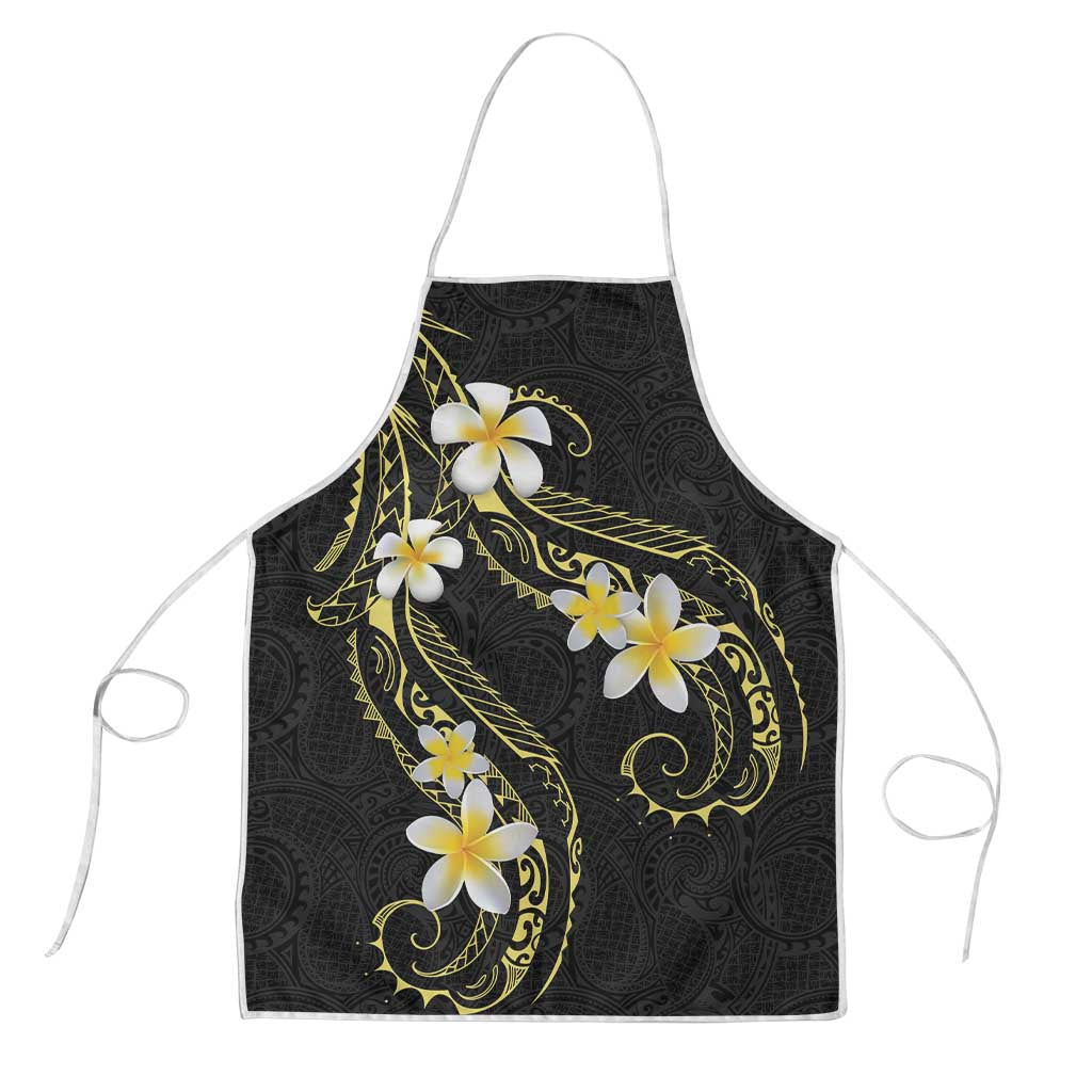 Polynesia Tattoo With Plumeria Apron Elegant Vibes