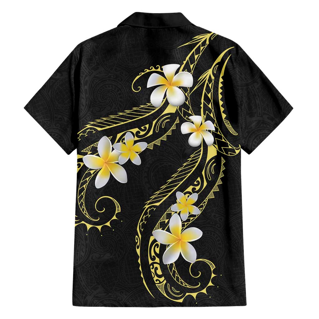 Polynesia Tattoo With Plumeria Family Matching Summer Maxi Dress and Hawaiian Shirt Elegant Vibes