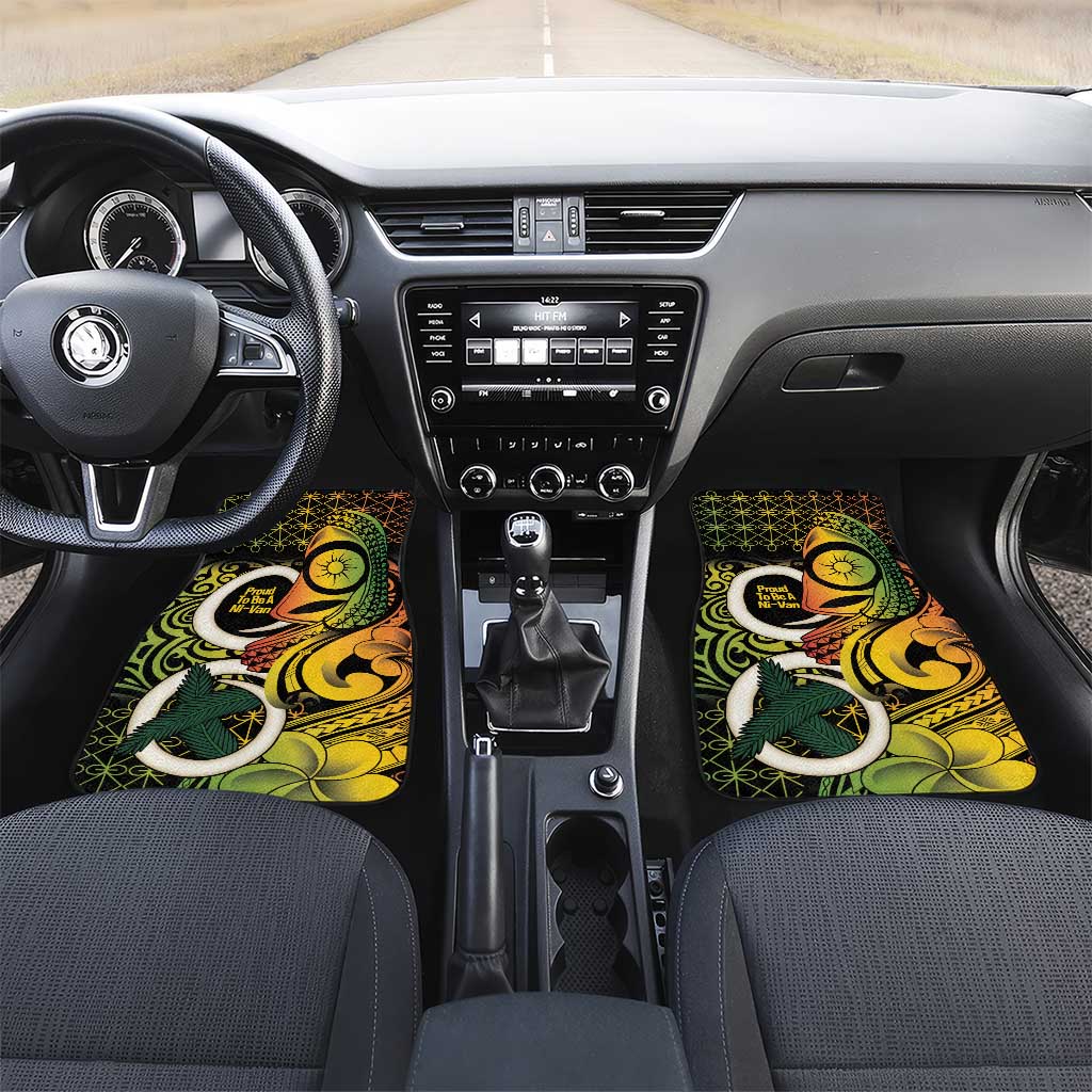 Vanuatu 1980 Car Mats Ni-Van Tamtam Sand Drawing Pattern