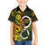 Vanuatu 1980 Family Matching Long Sleeve Bodycon Dress and Hawaiian Shirt Ni-Van Tamtam Sand Drawing Pattern