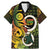Vanuatu 1980 Family Matching Mermaid Dress and Hawaiian Shirt Ni-Van Tamtam Sand Drawing Pattern
