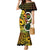 Vanuatu 1980 Family Matching Mermaid Dress and Hawaiian Shirt Ni-Van Tamtam Sand Drawing Pattern