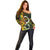 Vanuatu 1980 Off Shoulder Sweater Ni-Van Tamtam Sand Drawing Pattern