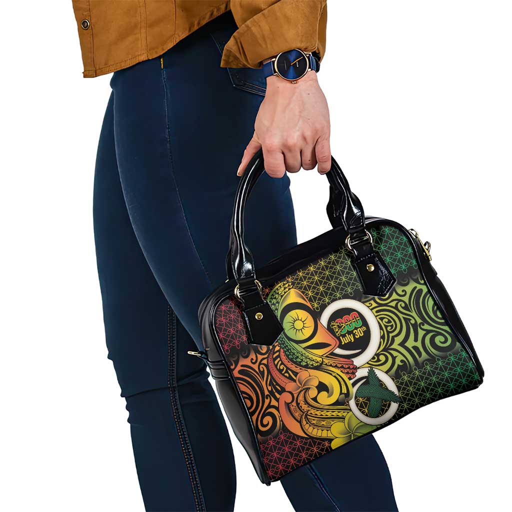 Vanuatu 1980 Shoulder Handbag Ni-Van Tamtam Sand Drawing Pattern