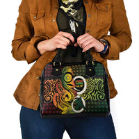 Vanuatu 1980 Shoulder Handbag Ni-Van Tamtam Sand Drawing Pattern