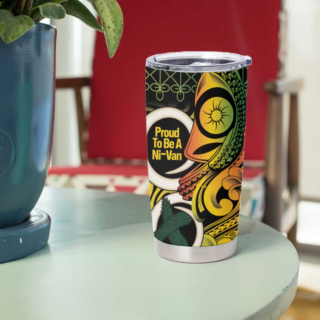 Vanuatu 1980 Tumbler Cup Ni-Van Tamtam Sand Drawing Pattern