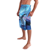 New Zealand Matariki Humpback Whale Lavalava Paikea Maori New Year Blue Galaxy