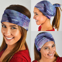 New Zealand Matariki Humpback Whale Neck Gaiter Paikea Maori New Year Purple Galaxy