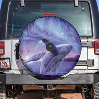 New Zealand Matariki Humpback Whale Spare Tire Cover Paikea Maori New Year Purple Galaxy LT14 Purple - Polynesian Pride