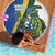 Solomon Islands Independence Day Beach Blanket Happy 7 July Crocodile Flag Style