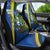 Solomon Islands Independence Day Car Seat Cover Happy 7 July Crocodile Flag Style