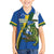 Solomon Islands Independence Day Family Matching Off Shoulder Maxi Dress and Hawaiian Shirt Happy 7 July Crocodile Flag Style