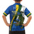 Solomon Islands Independence Day Family Matching Puletasi and Hawaiian Shirt Happy 7 July Crocodile Flag Style