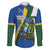 Solomon Islands Independence Day Family Matching Puletasi and Hawaiian Shirt Happy 7 July Crocodile Flag Style