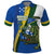 Solomon Islands Independence Day Polo Shirt Happy 7 July Crocodile Flag Style