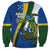 Solomon Islands Independence Day Sweatshirt Happy 7 July Crocodile Flag Style