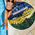 Halo Olaketa Solomon Islands Tapa Pattern Beach Blanket