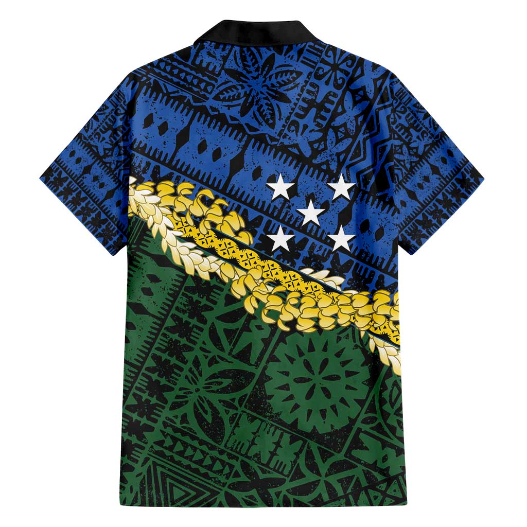 Halo Olaketa Solomon Islands Tapa Pattern Family Matching Puletasi and Hawaiian Shirt