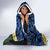 Halo Olaketa Solomon Islands Tapa Pattern Hooded Blanket