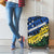 Halo Olaketa Solomon Islands Tapa Pattern Luggage Cover
