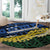 Halo Olaketa Solomon Islands Tapa Pattern Round Carpet