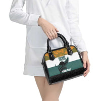 AUNZ Rugby Custom Shoulder Handbag Australia Kangaroo New Zealand Silver Fern LT14 - Polynesian Pride